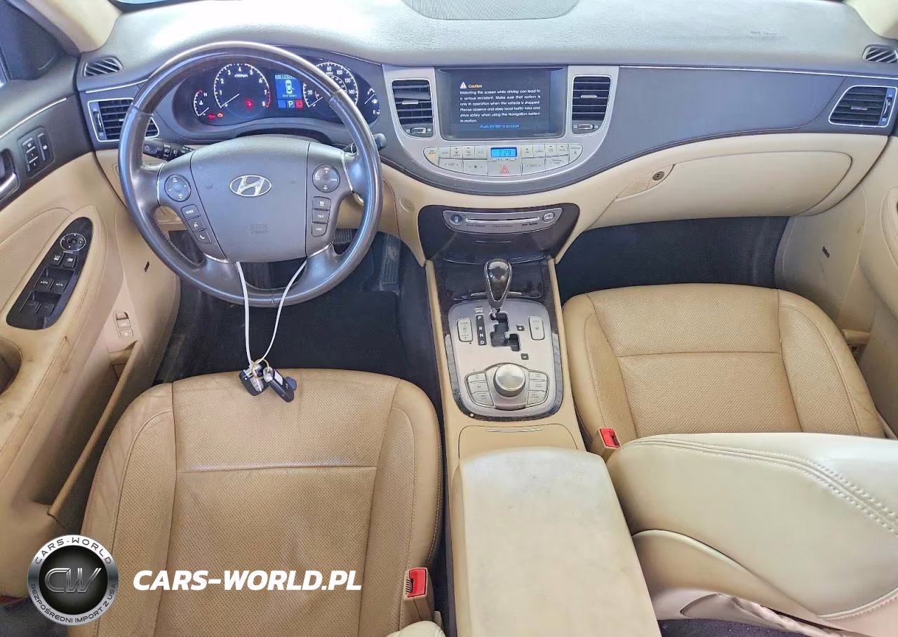 2011 Hyundai Genesis 4.6L VIN:KMHGC4DF6BU132957 - 8