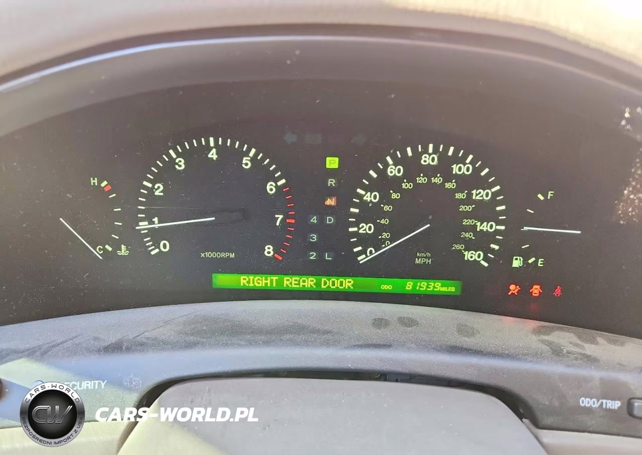1998 Lexus Ls 400 VIN:JT8BH28F1W0139468 - 9