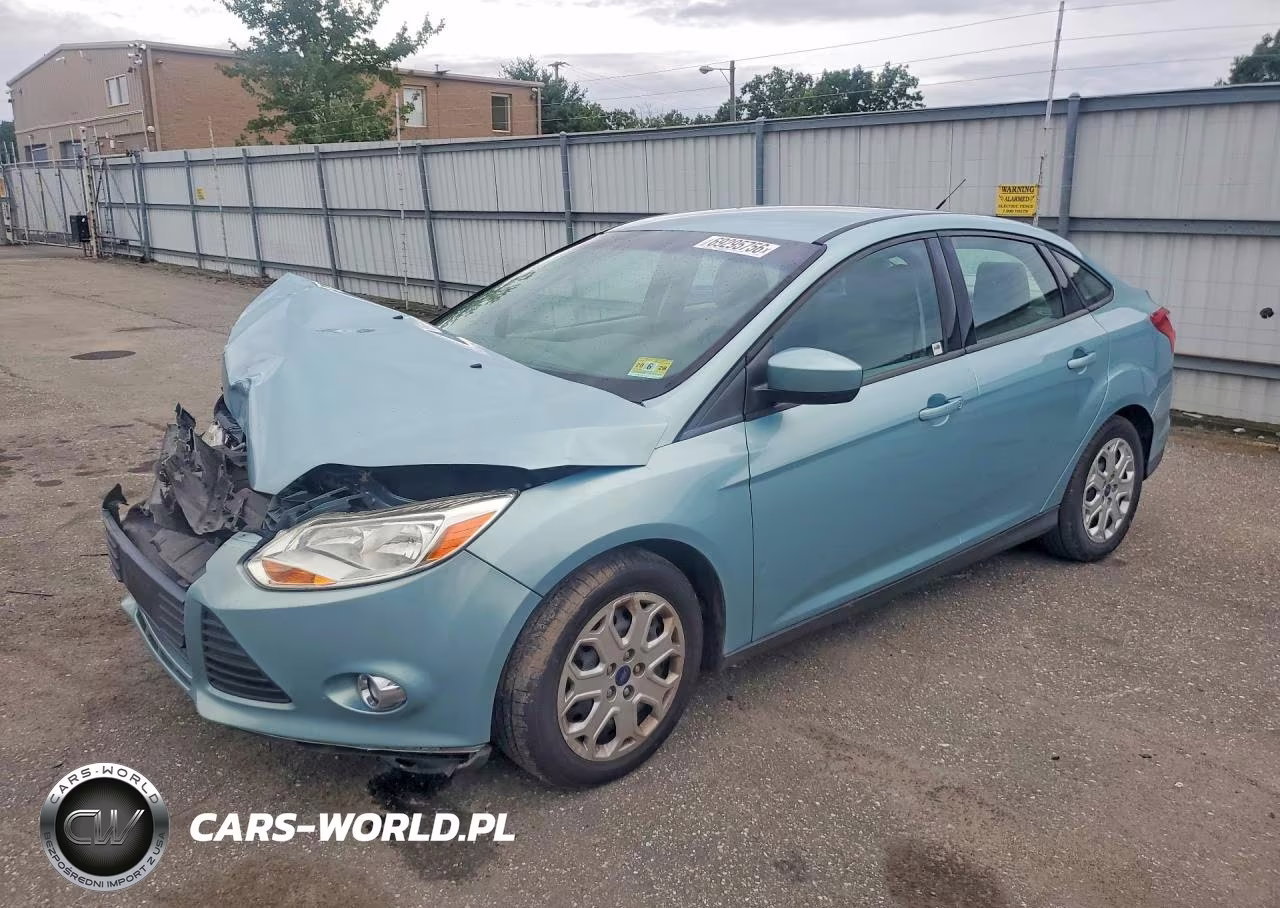 2012 Ford Focus Se VIN:1FAHP3F27CL460788 - 1