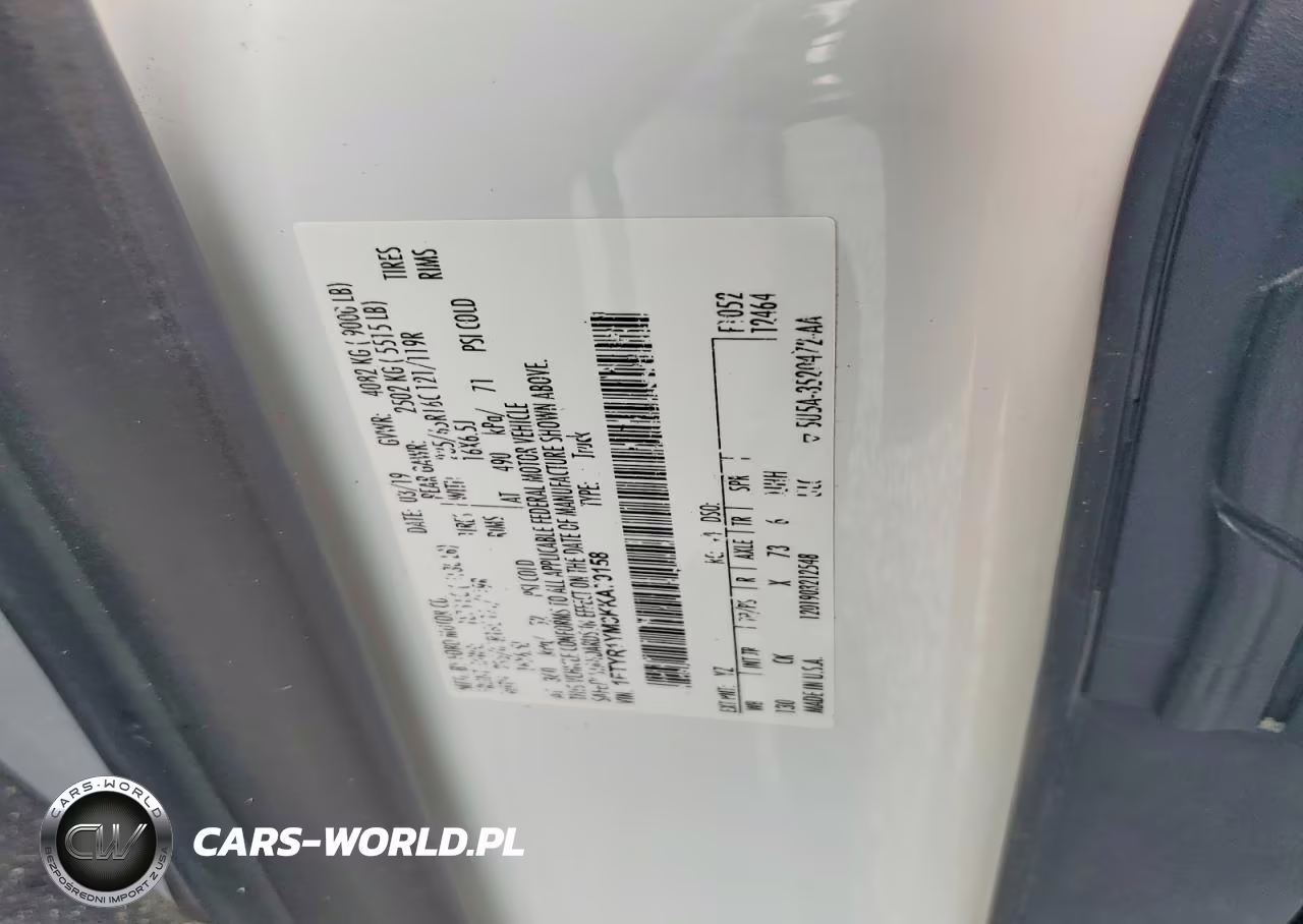 2019 Ford Transit 250 Delivery Van VIN:1FTYR1YM3KKA79158 - 13