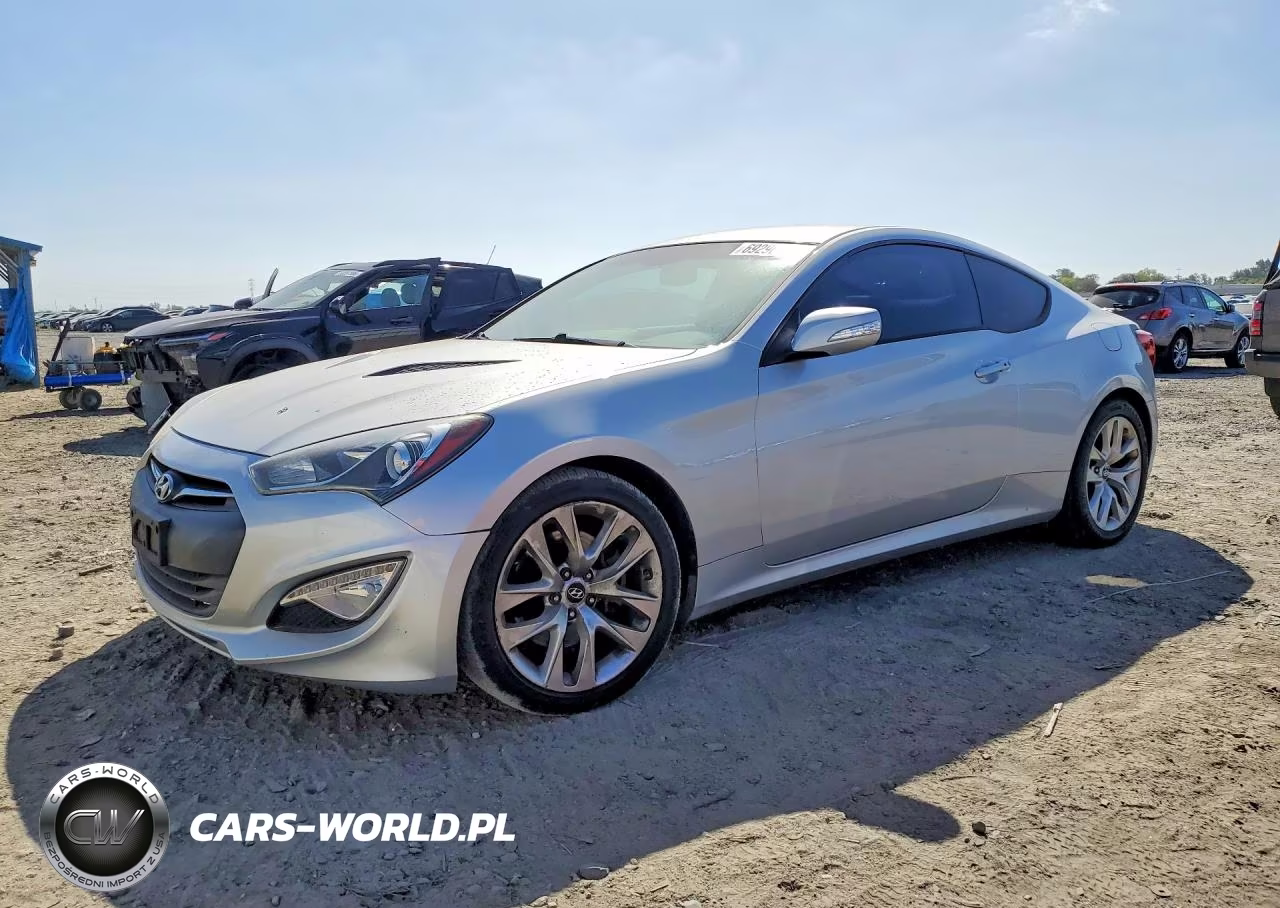 2015 Hyundai Genesis Coupe 3.8 VIN:KMHHT6KJ0FU129405 - 1