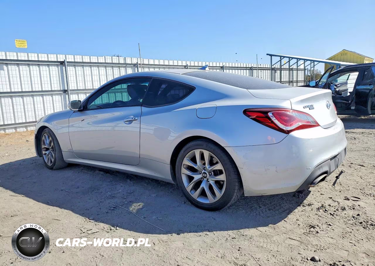 2015 Hyundai Genesis Coupe 3.8 VIN:KMHHT6KJ0FU129405 - 2