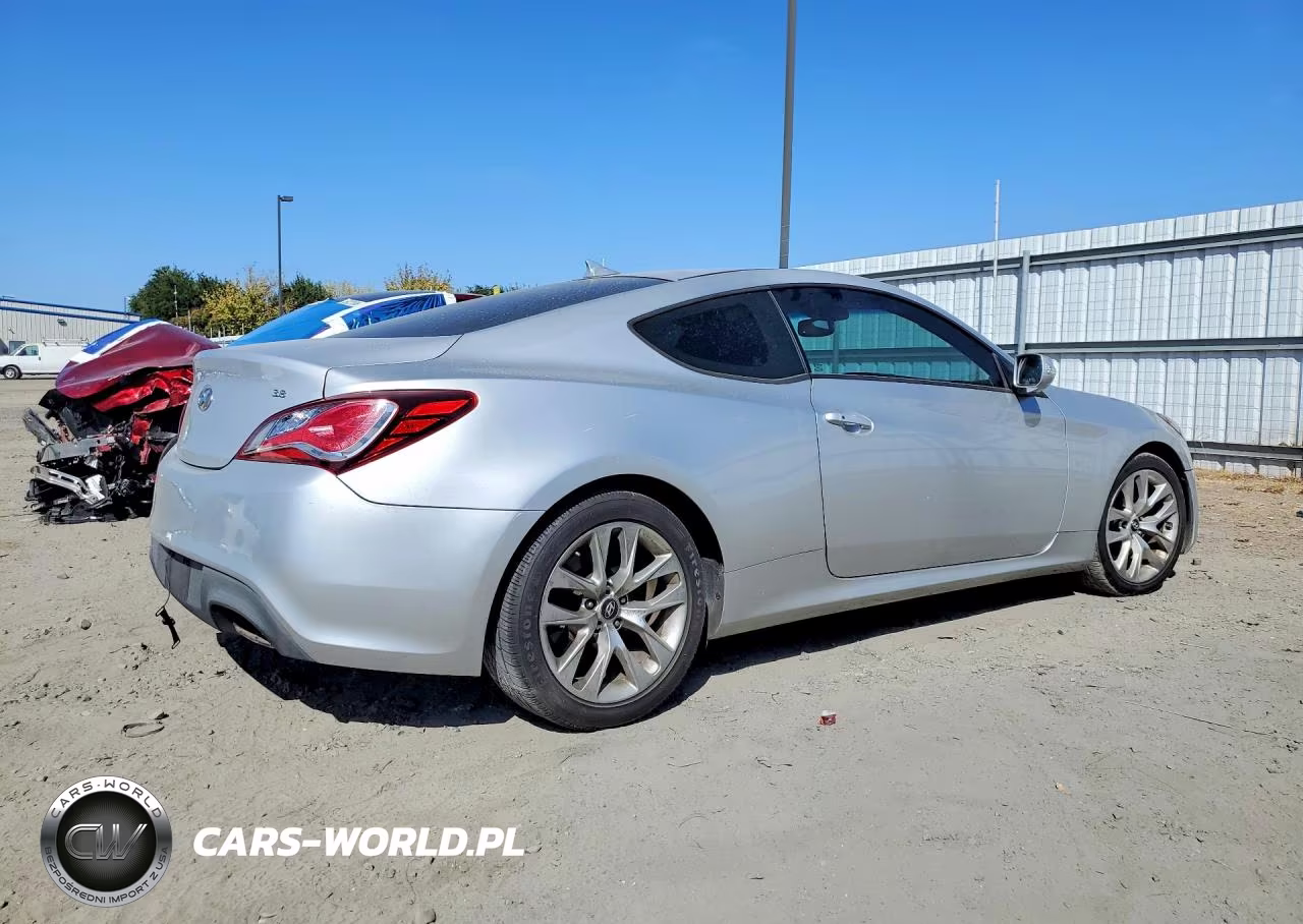 2015 Hyundai Genesis Coupe 3.8 VIN:KMHHT6KJ0FU129405 - 3