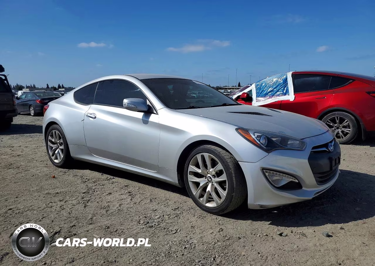 2015 Hyundai Genesis Coupe 3.8 VIN:KMHHT6KJ0FU129405 - 4