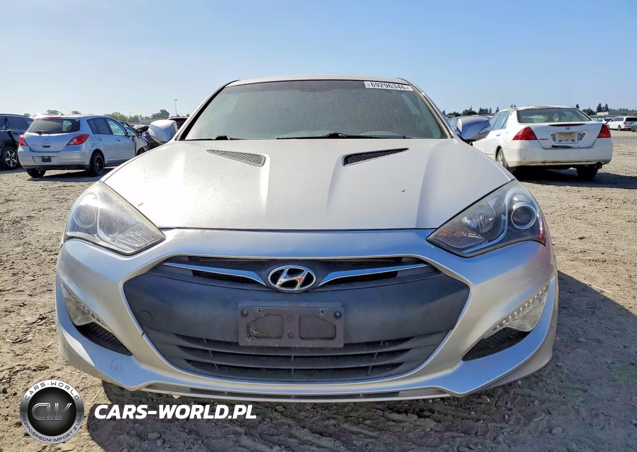 2015 Hyundai Genesis Coupe 3.8 VIN:KMHHT6KJ0FU129405 - 5