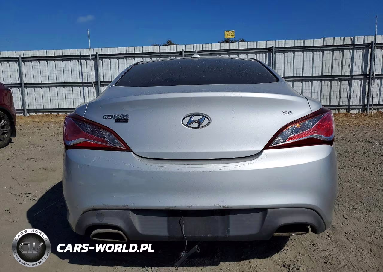 2015 Hyundai Genesis Coupe 3.8 VIN:KMHHT6KJ0FU129405 - 6