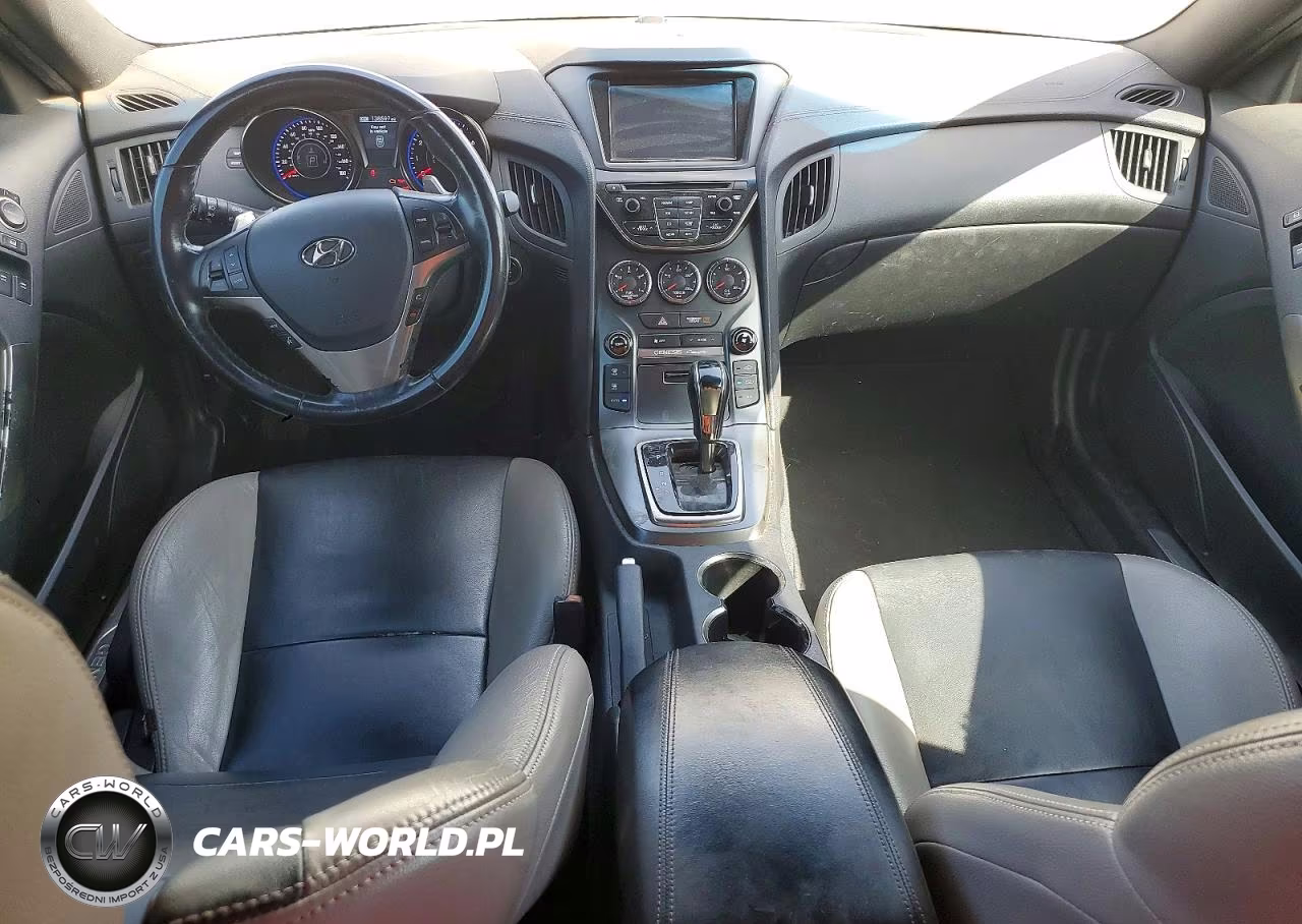 2015 Hyundai Genesis Coupe 3.8 VIN:KMHHT6KJ0FU129405 - 8