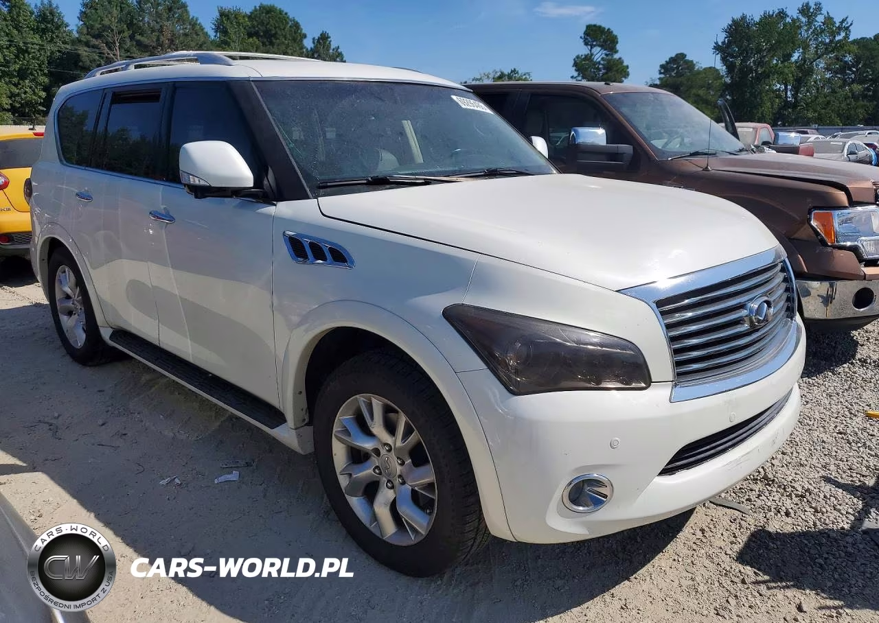 2013 Infiniti Qx56 Base VIN:JN8AZ2NE3D9060449 - 4
