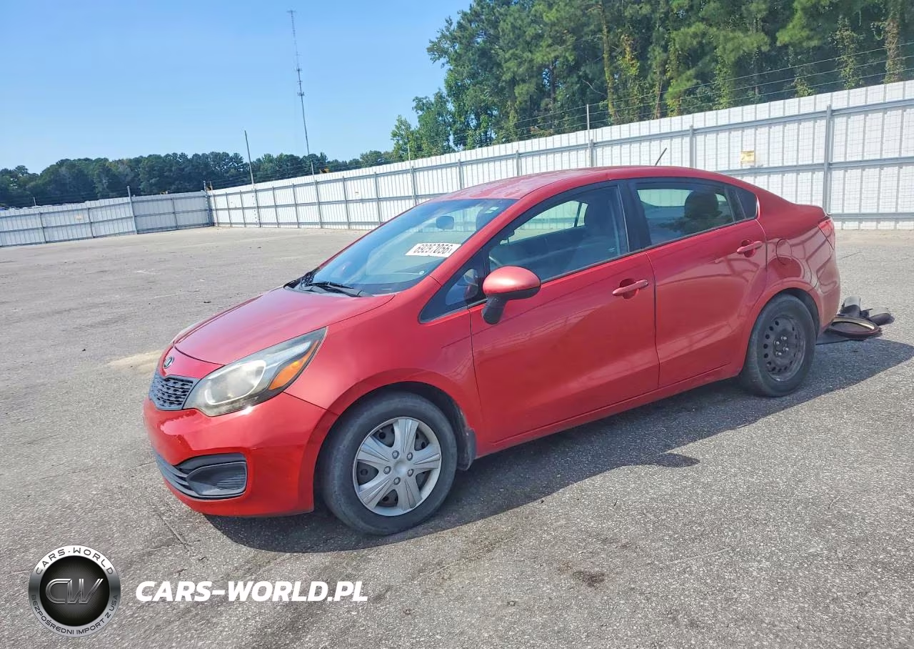 2015 Kia Rio Lx VIN:KNADM4A35F6442023 - 1