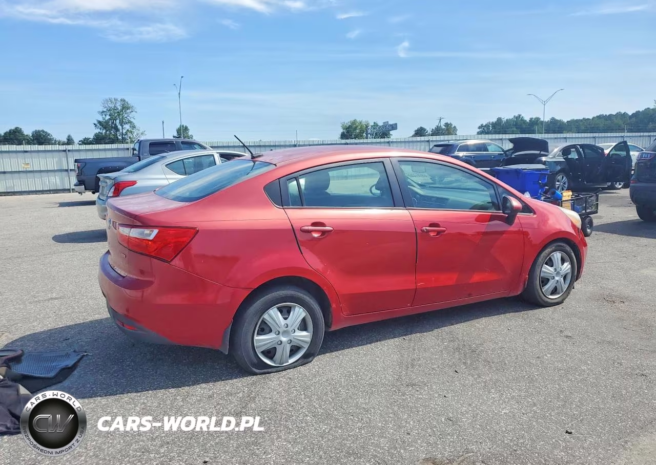 2015 Kia Rio Lx VIN:KNADM4A35F6442023 - 3