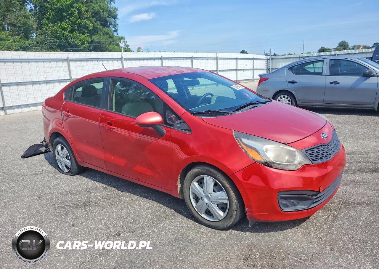 2015 Kia Rio Lx VIN:KNADM4A35F6442023 - 4