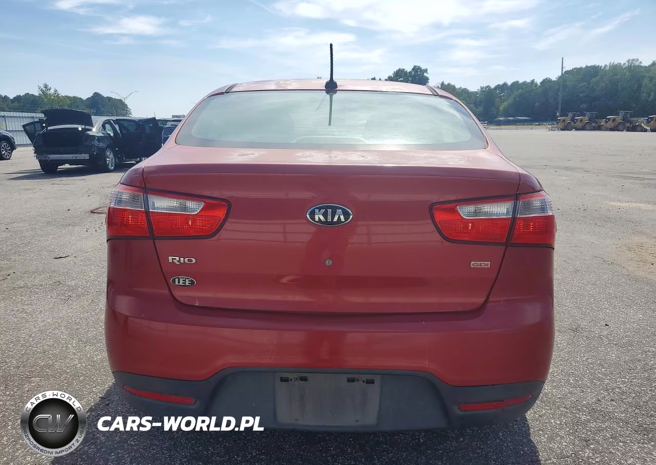 2015 Kia Rio Lx VIN:KNADM4A35F6442023 - 6