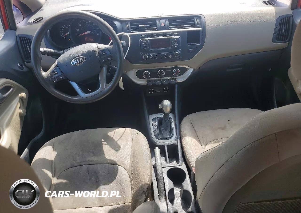 2015 Kia Rio Lx VIN:KNADM4A35F6442023 - 8