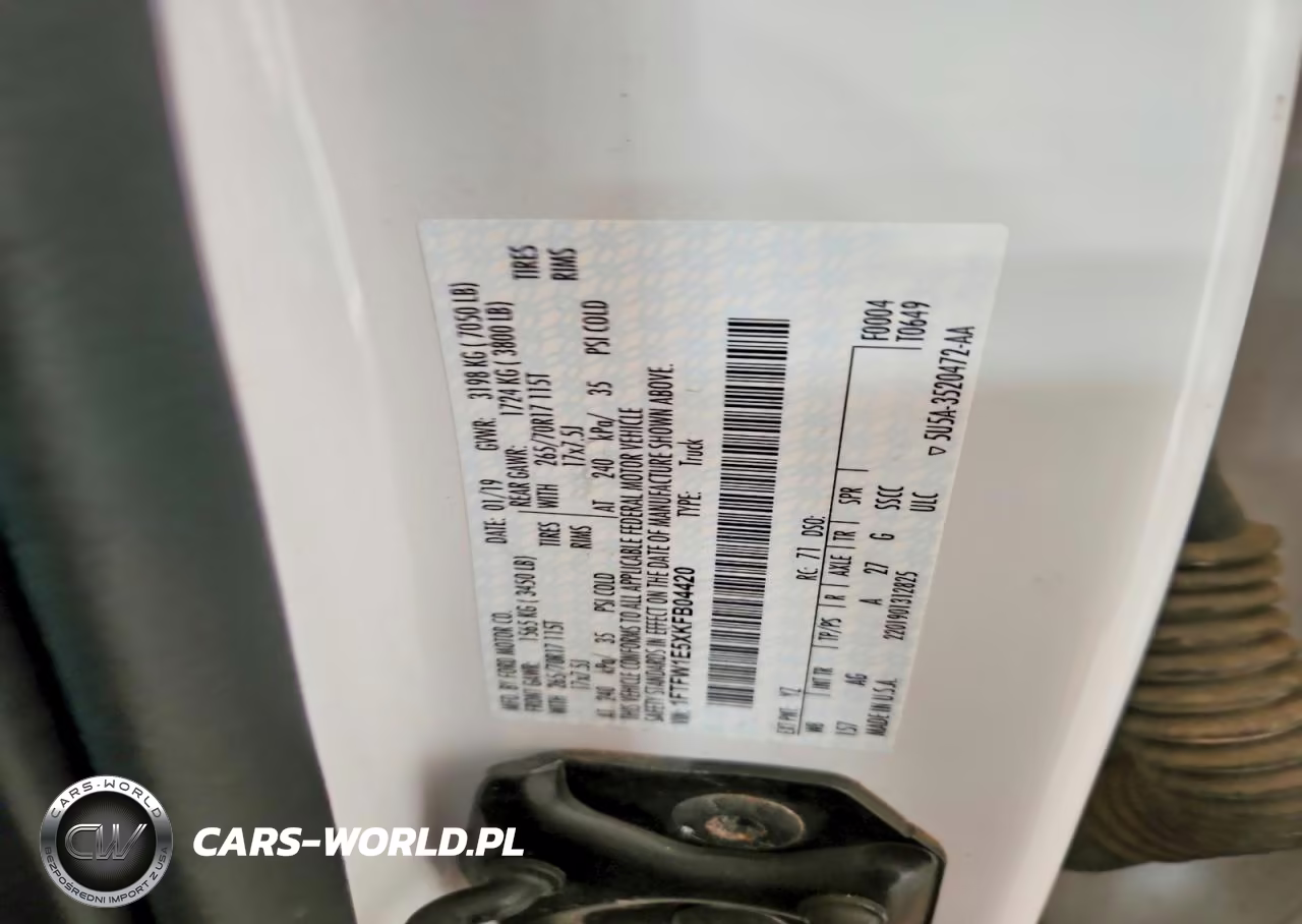2019 Ford F150 Supercrew VIN:1FTFW1E5XKFB04420 - 12