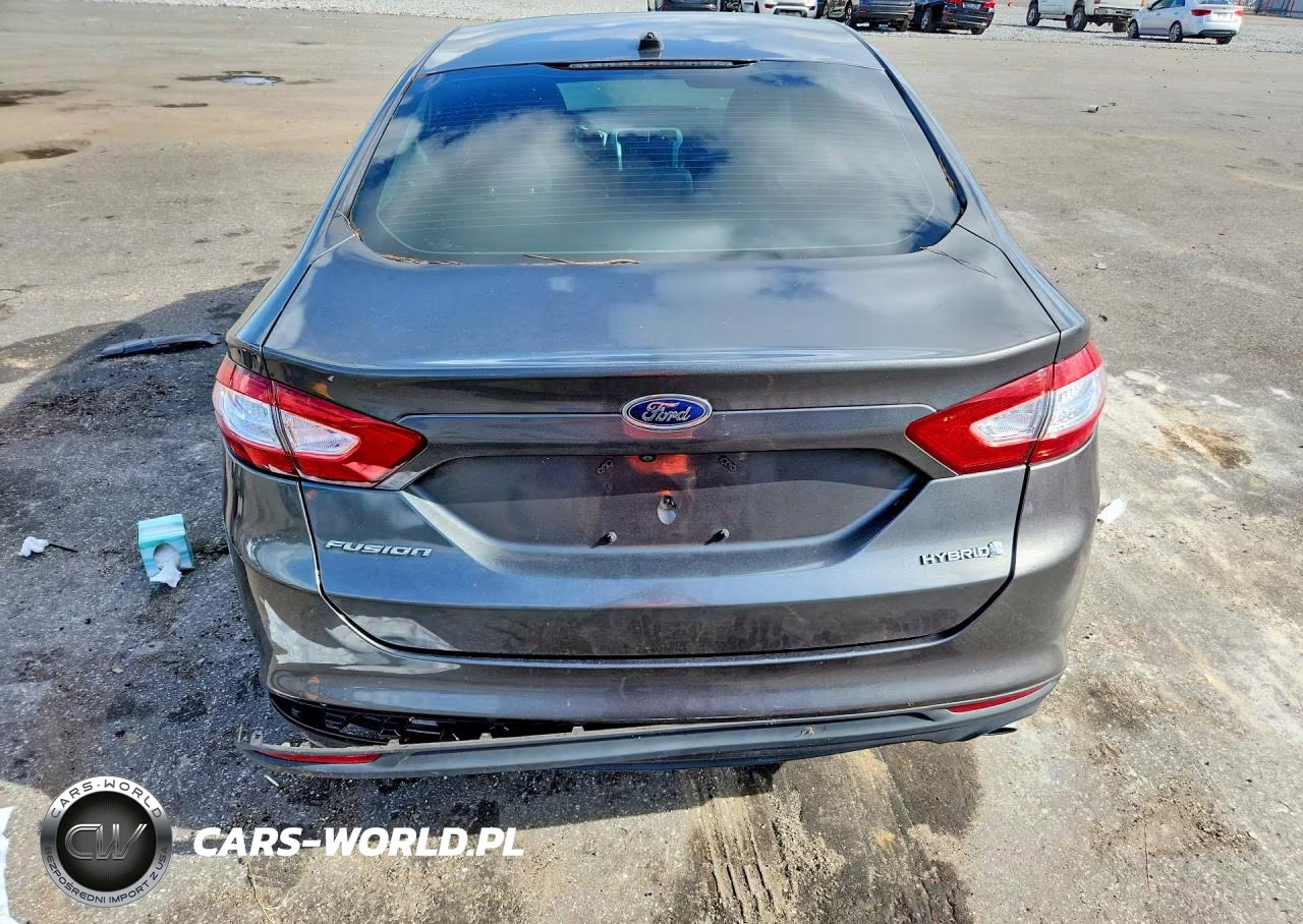 2016 Ford Fusion S Hybrid VIN:3FA6P0UU0GR338064 - 6