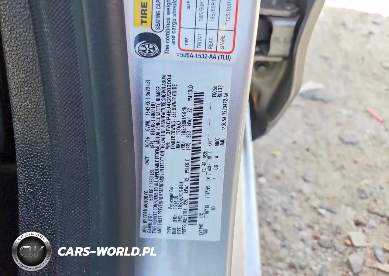 2016 Ford Fiesta Se VIN:3FADP4EJ4GM202004 - 12