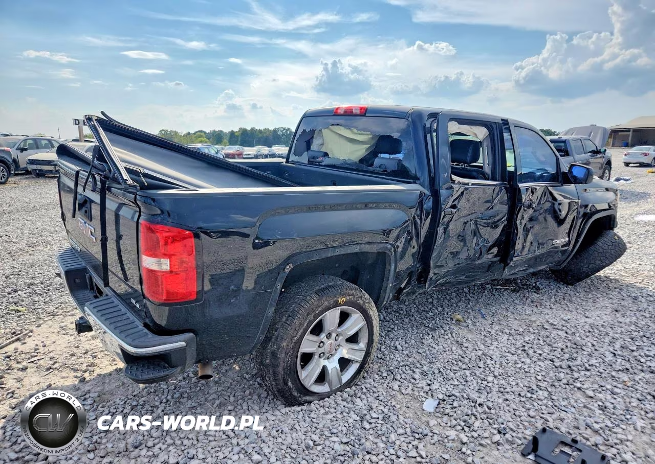 2014 GMC Sierra K1500 Sle VIN:3GTU2UEH5EG361812 - 3