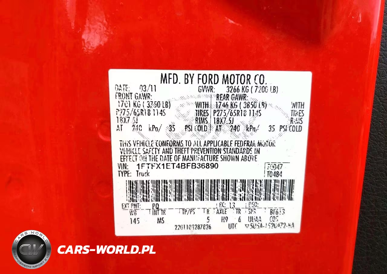 2011 Ford F150 Super Cab VIN:1FTFX1ET4BFB36890 - 12