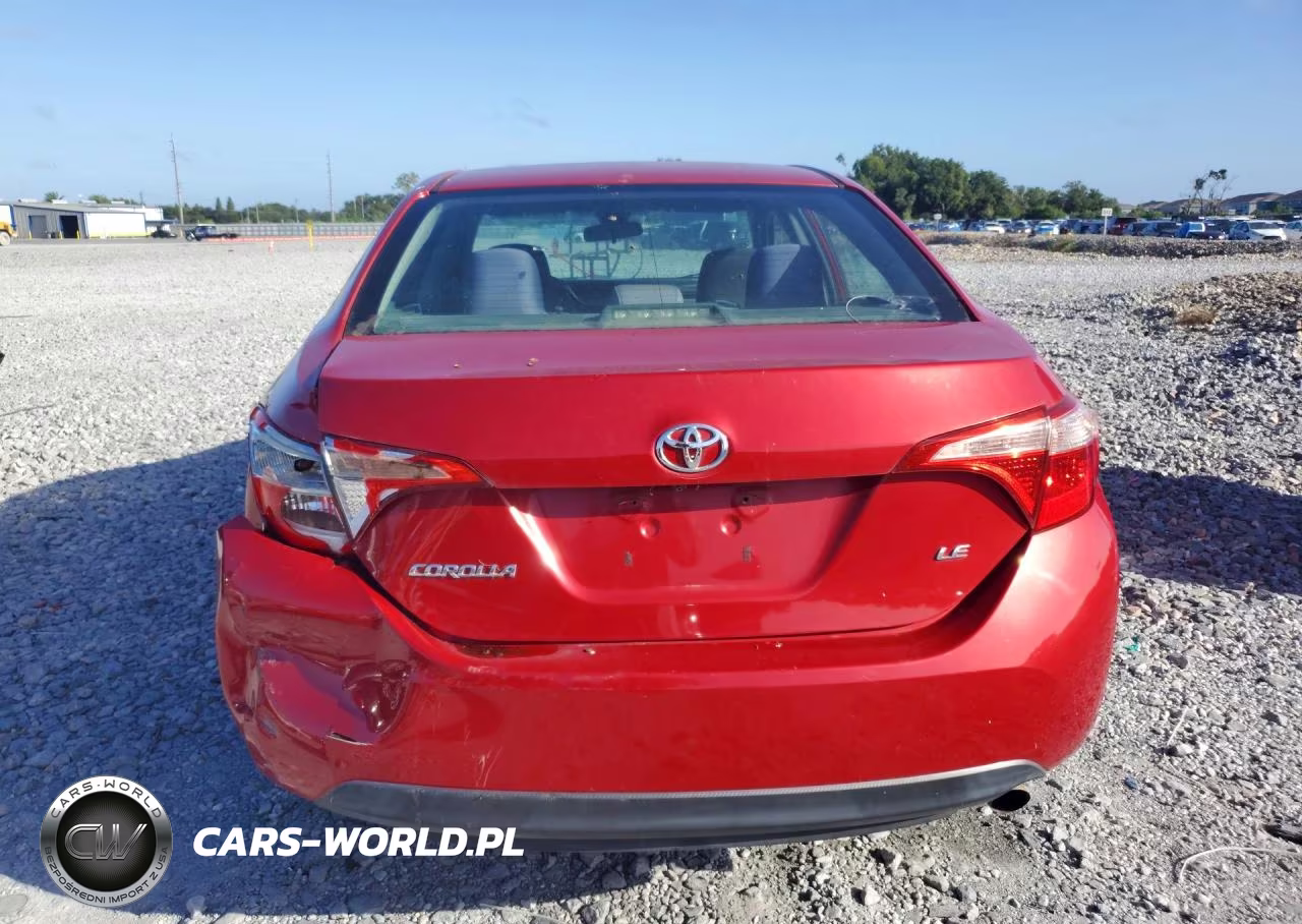 2017 Toyota Corolla Le VIN:5YFBURHE1HP636798 - 6