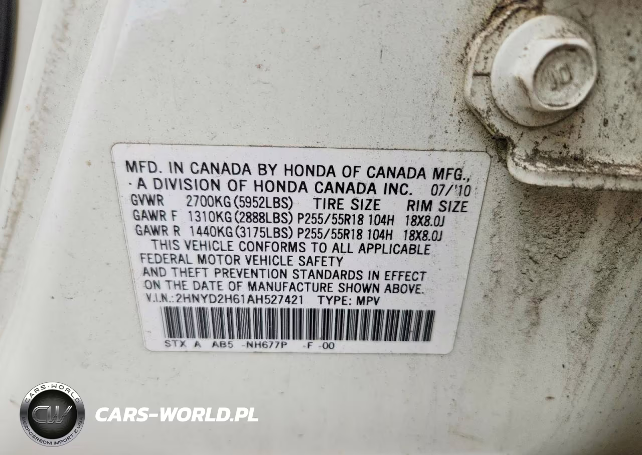 2010 Acura Mdx Technology VIN:2HNYD2H61AH527421 - 13