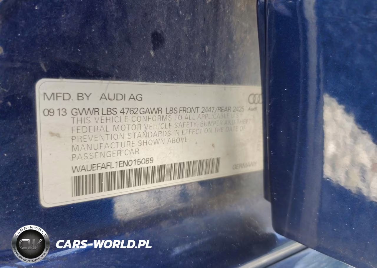 2014 Audi A4 Premium Plus VIN:WAUEFAFL1EN015089 - 14