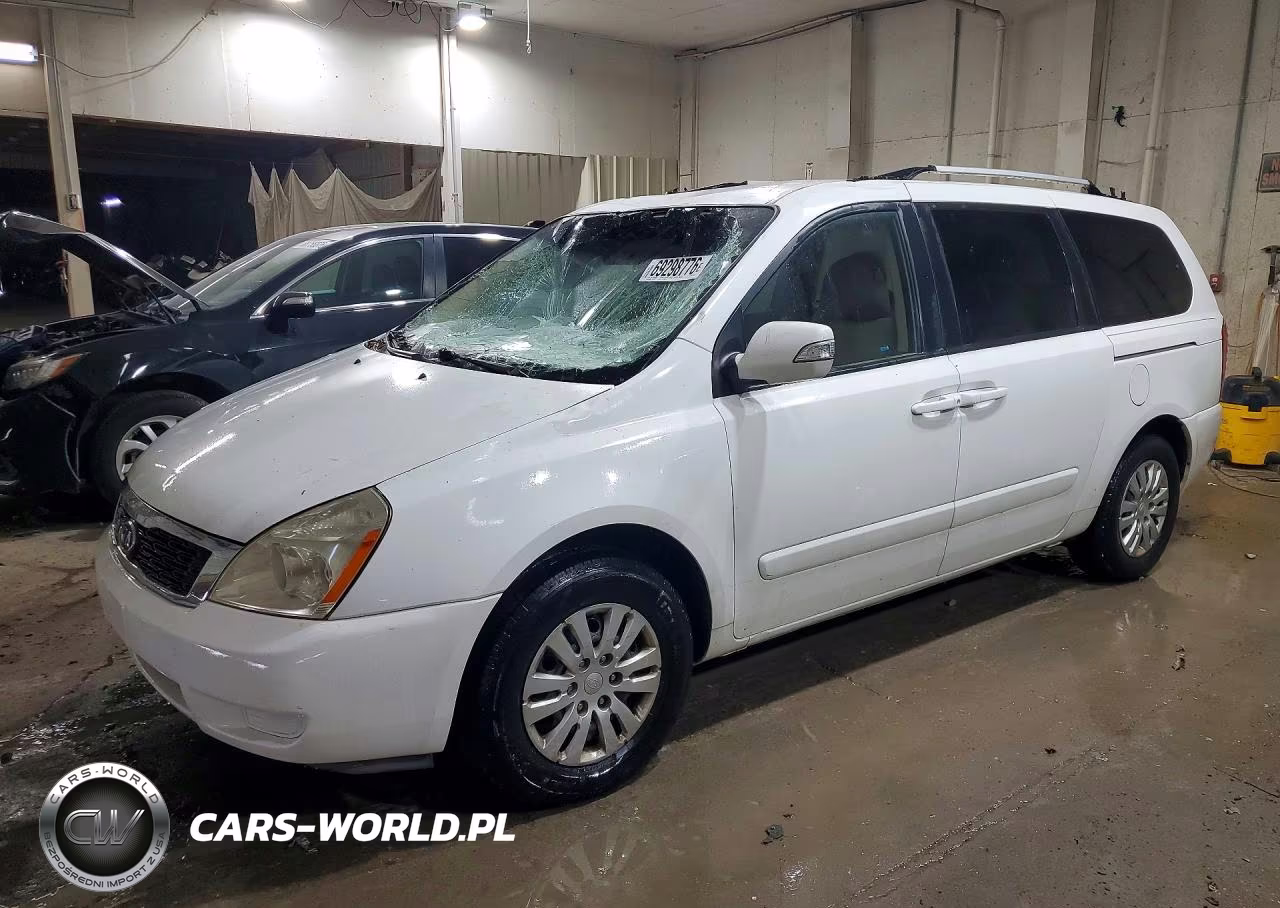 2011 Kia Sedona Lx VIN:KNDMG4C79B6365192 - 1