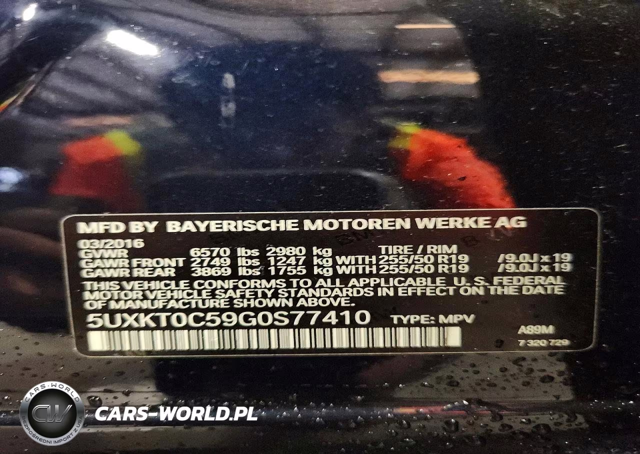 2016 BMW X5 Xdr40E VIN:5UXKT0C59G0S77410 - 13