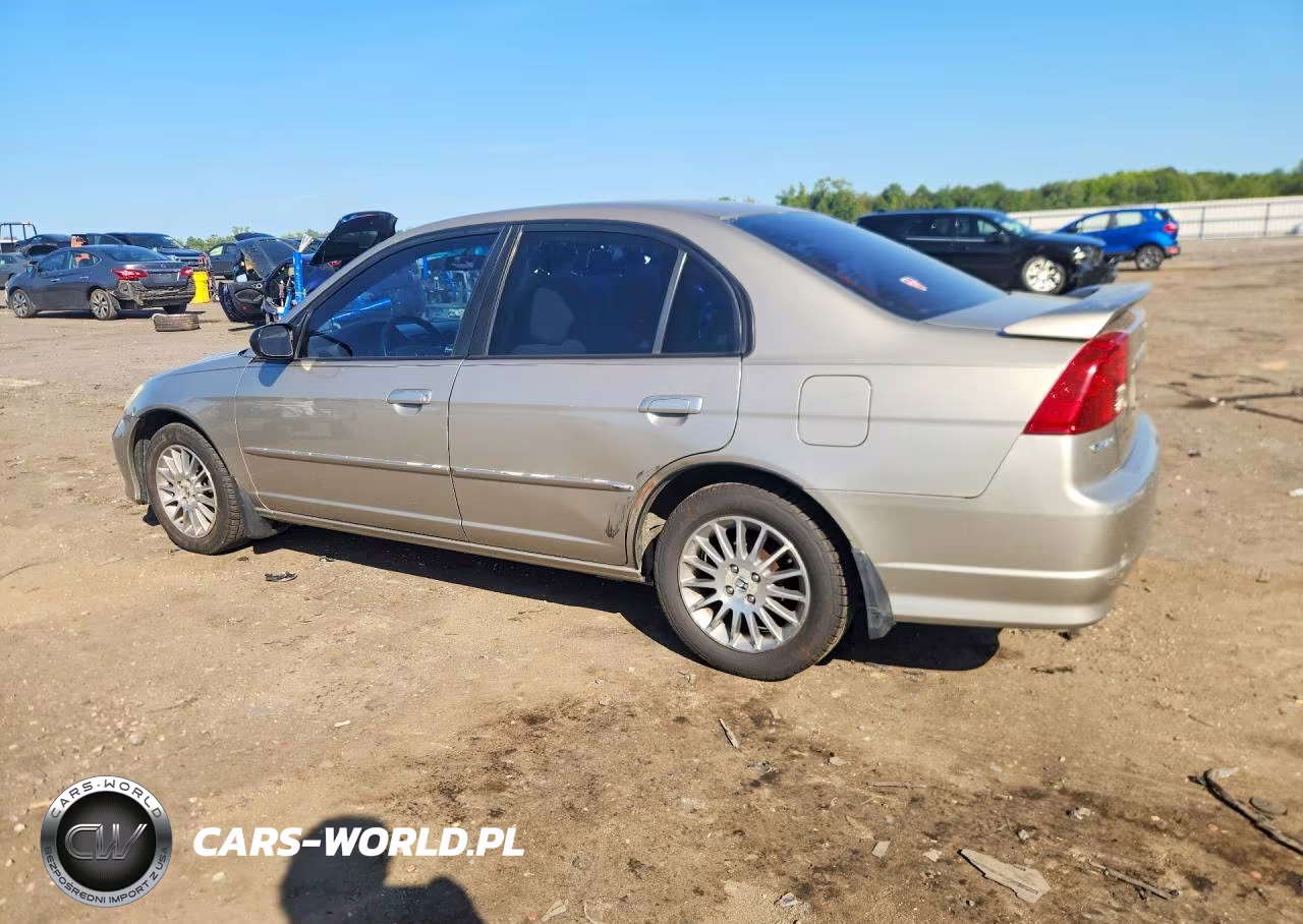 2005 Honda Civic Lx VIN:2HGES16505H579309 - 2