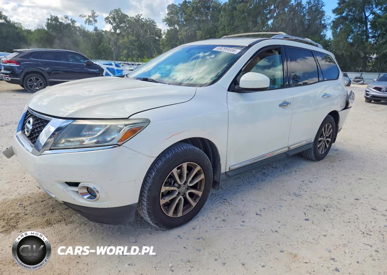 2014 Nissan Pathfinder S VIN:5N1AR2MMXEC619841 - 1