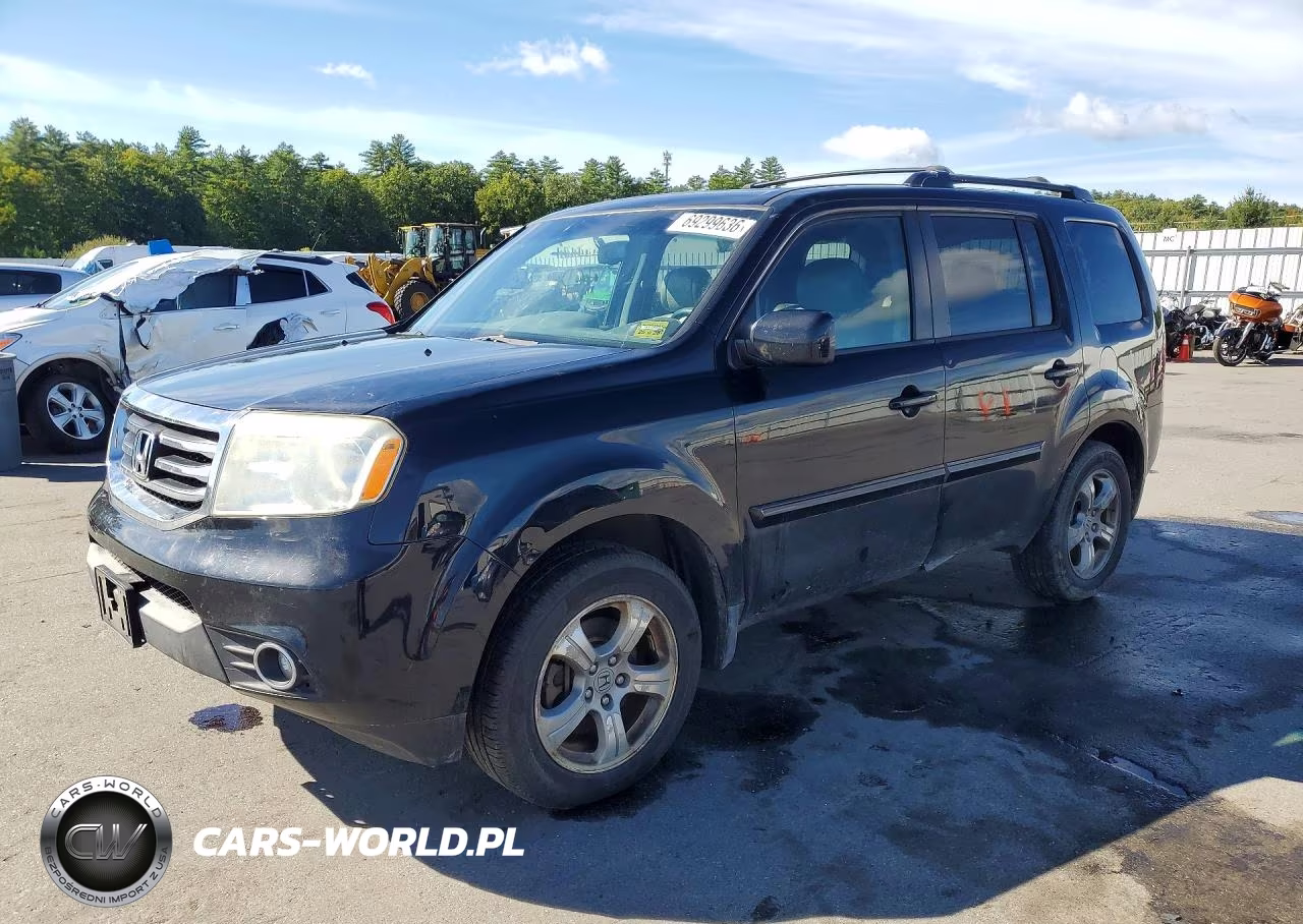 2014 Honda Pilot Exl VIN:5FNYF4H52EB023815 - 1