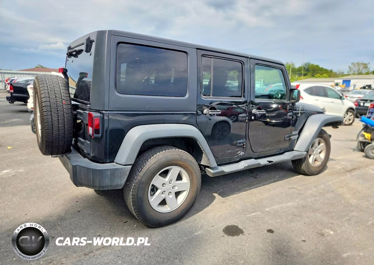 2017 Jeep Wrangler Unlimited Sport VIN:1C4BJWDG7HL535031 - 3