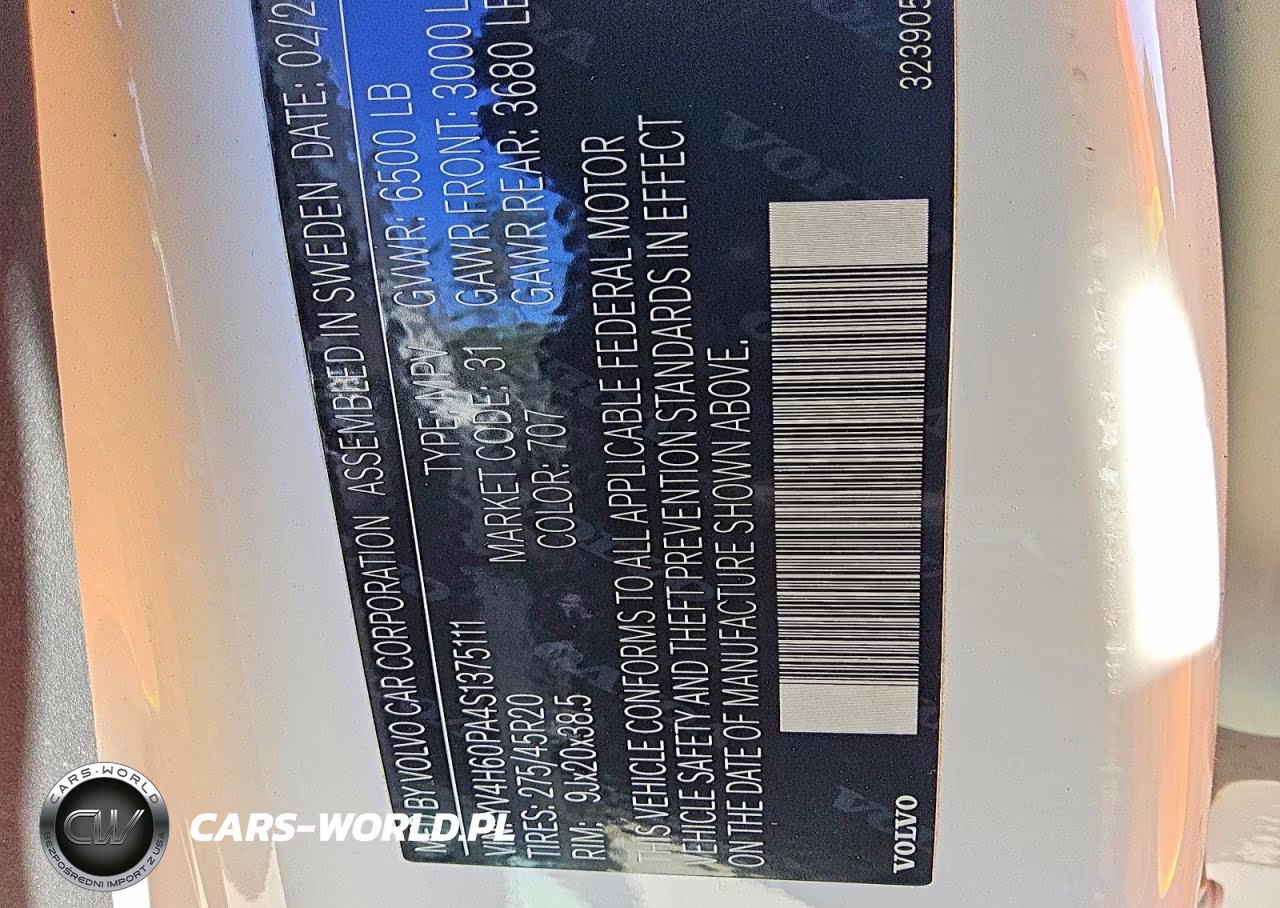 2025 Volvo Xc90 Core VIN:YV4H60PA4S1375111 - 13