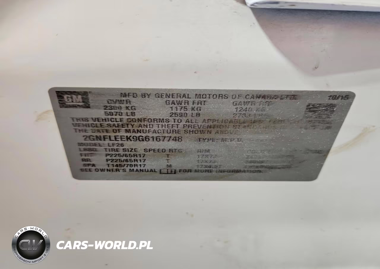 2016 Chevrolet Equinox Ls VIN:2GNFLEEK9G6167748 - 13