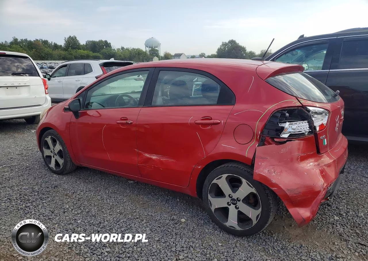 2013 Kia Rio 5-Door Sx VIN:KNADN5A3XD6153705 - 2