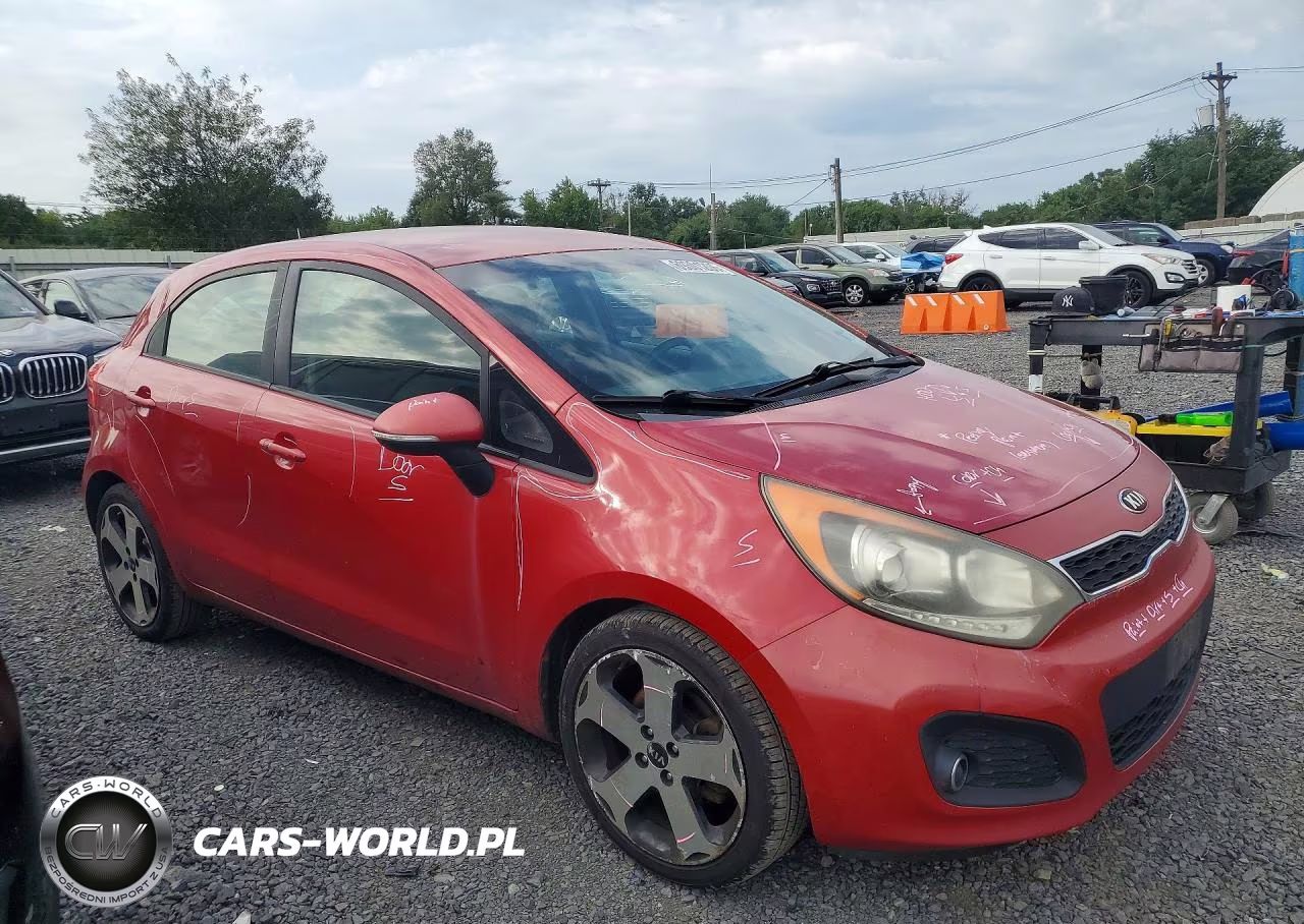 2013 Kia Rio 5-Door Sx VIN:KNADN5A3XD6153705 - 4