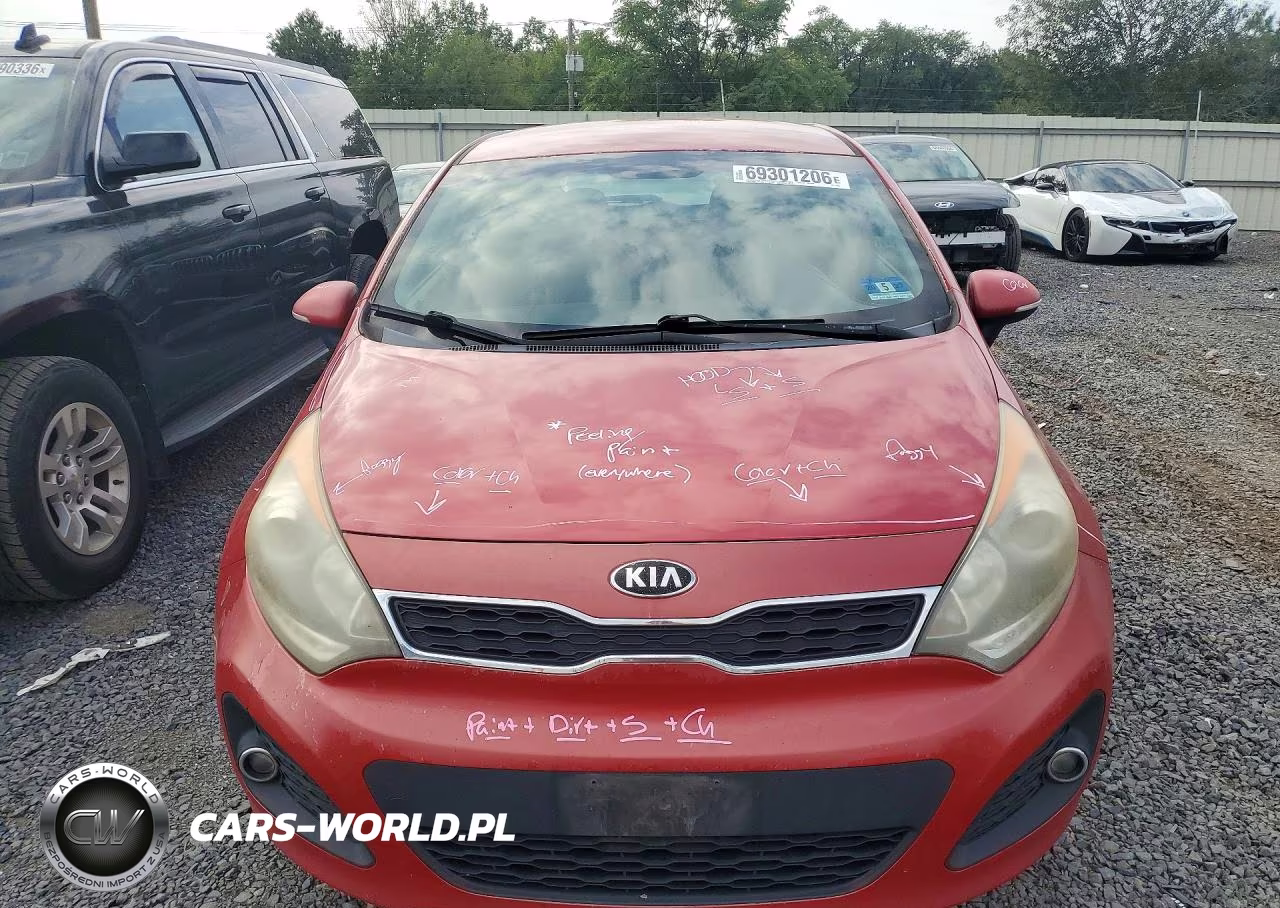 2013 Kia Rio 5-Door Sx VIN:KNADN5A3XD6153705 - 5