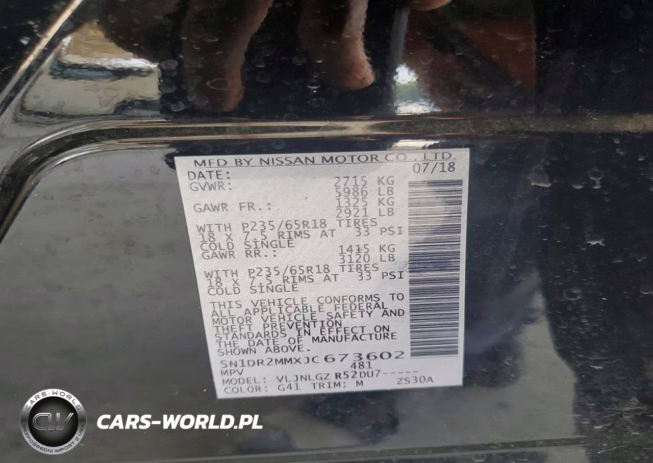 2018 Nissan Pathfinder S VIN:5N1DR2MMXJC673602 - 13