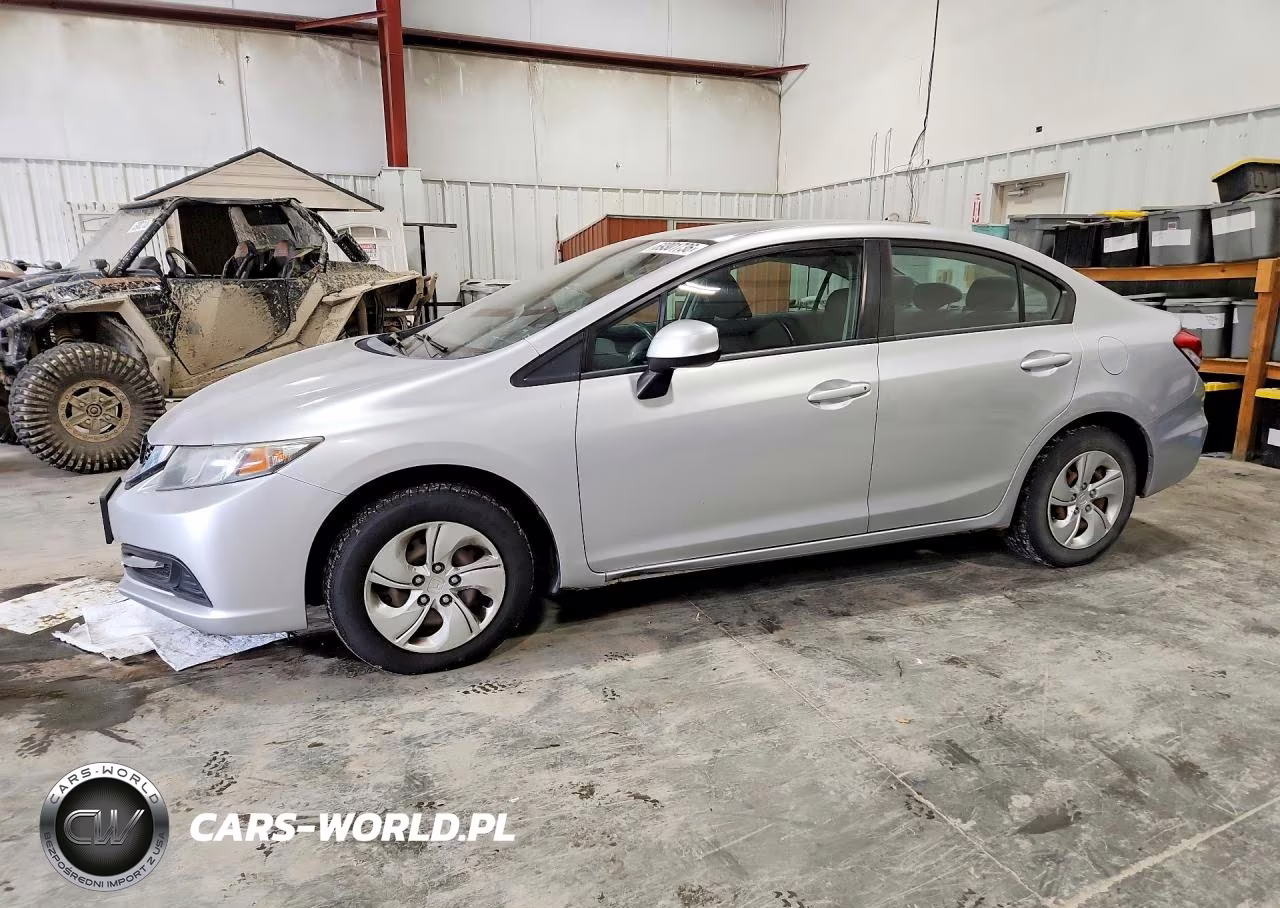 2013 Honda Civic Lx VIN:2HGFB2F50DH568979 - 1