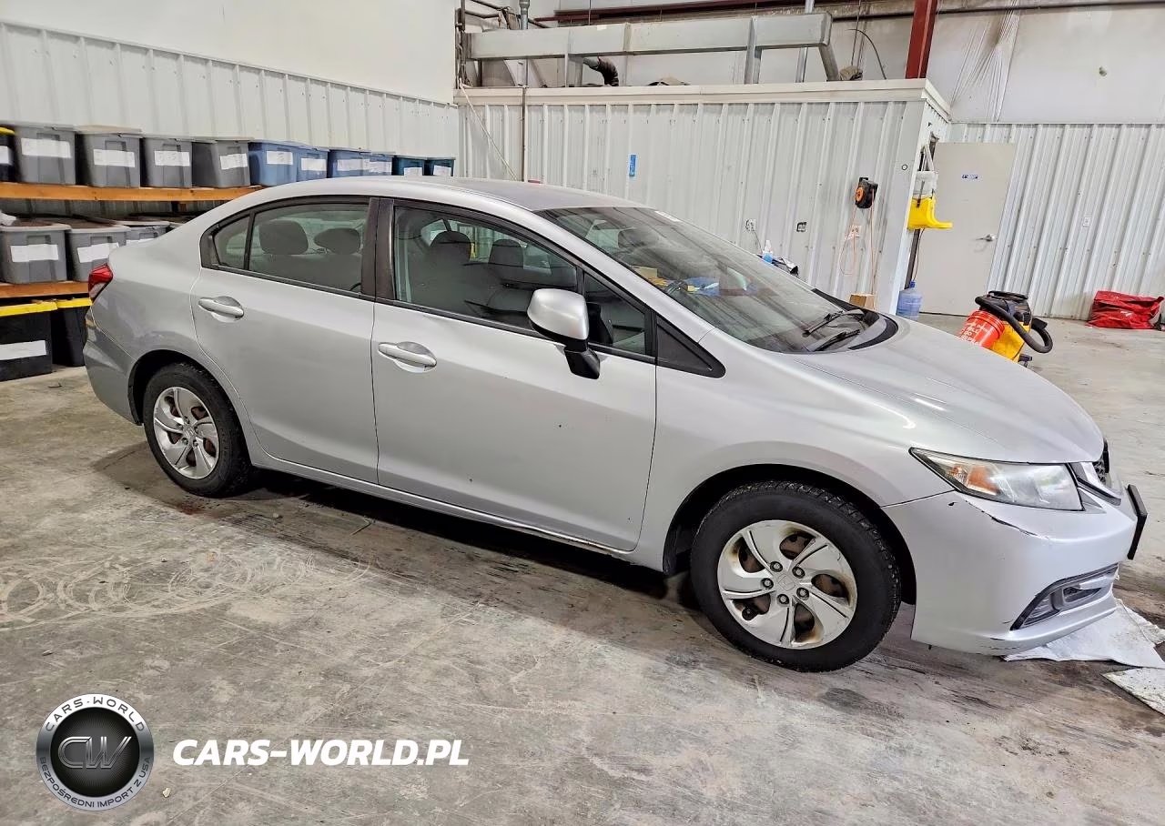 2013 Honda Civic Lx VIN:2HGFB2F50DH568979 - 4