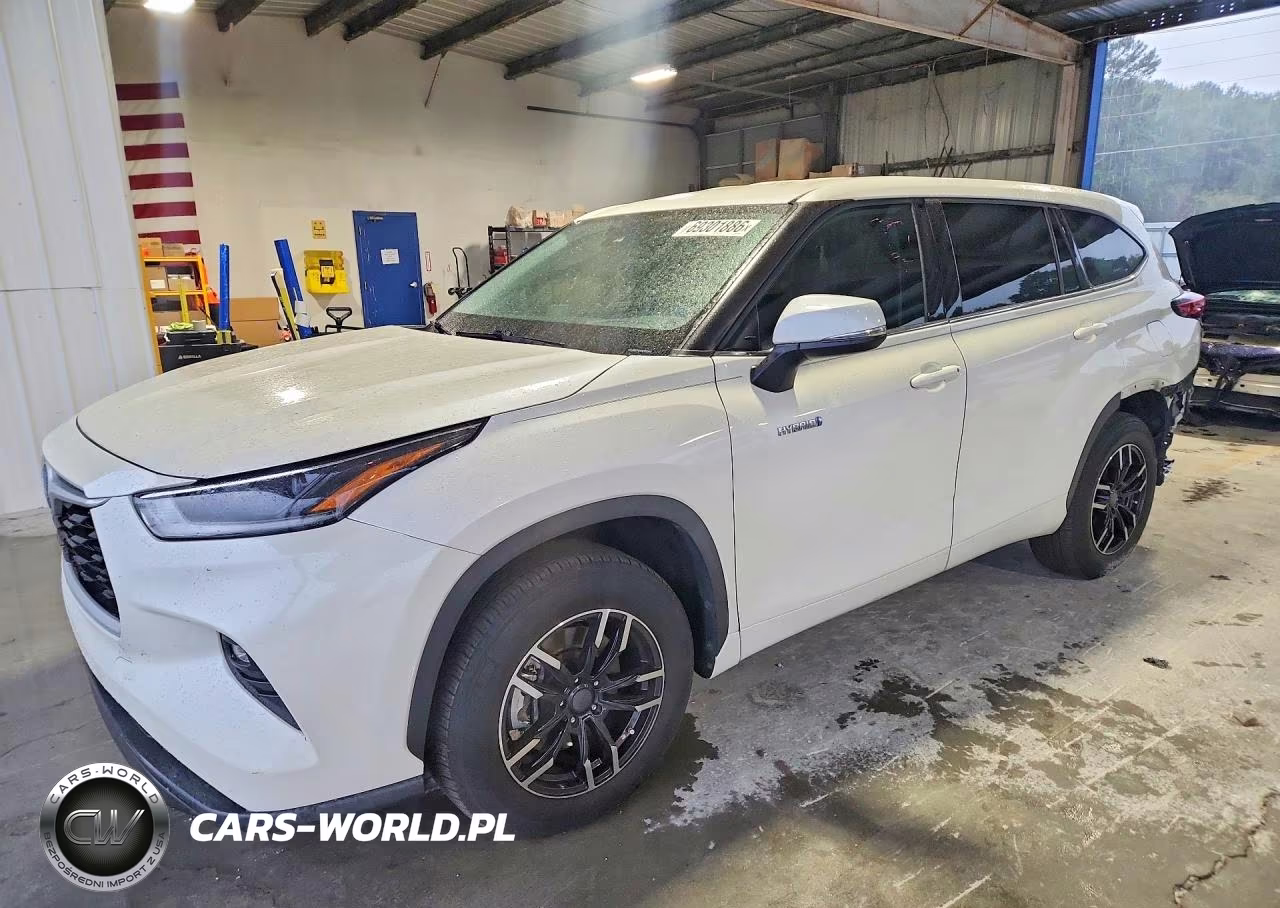 2021 Toyota Highlander Hybrid Le VIN:5TDZARAH2MS504663 - 1