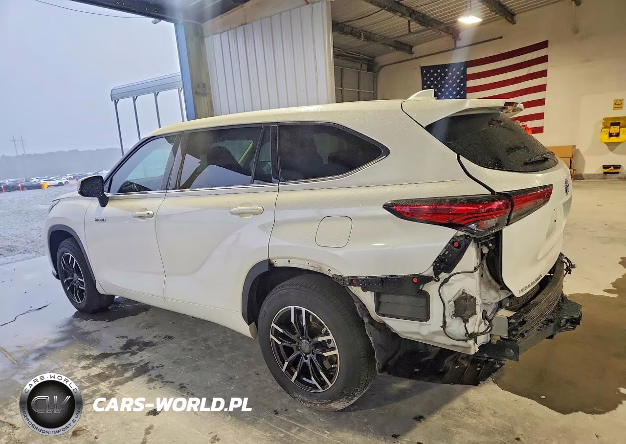 2021 Toyota Highlander Hybrid Le VIN:5TDZARAH2MS504663 - 2