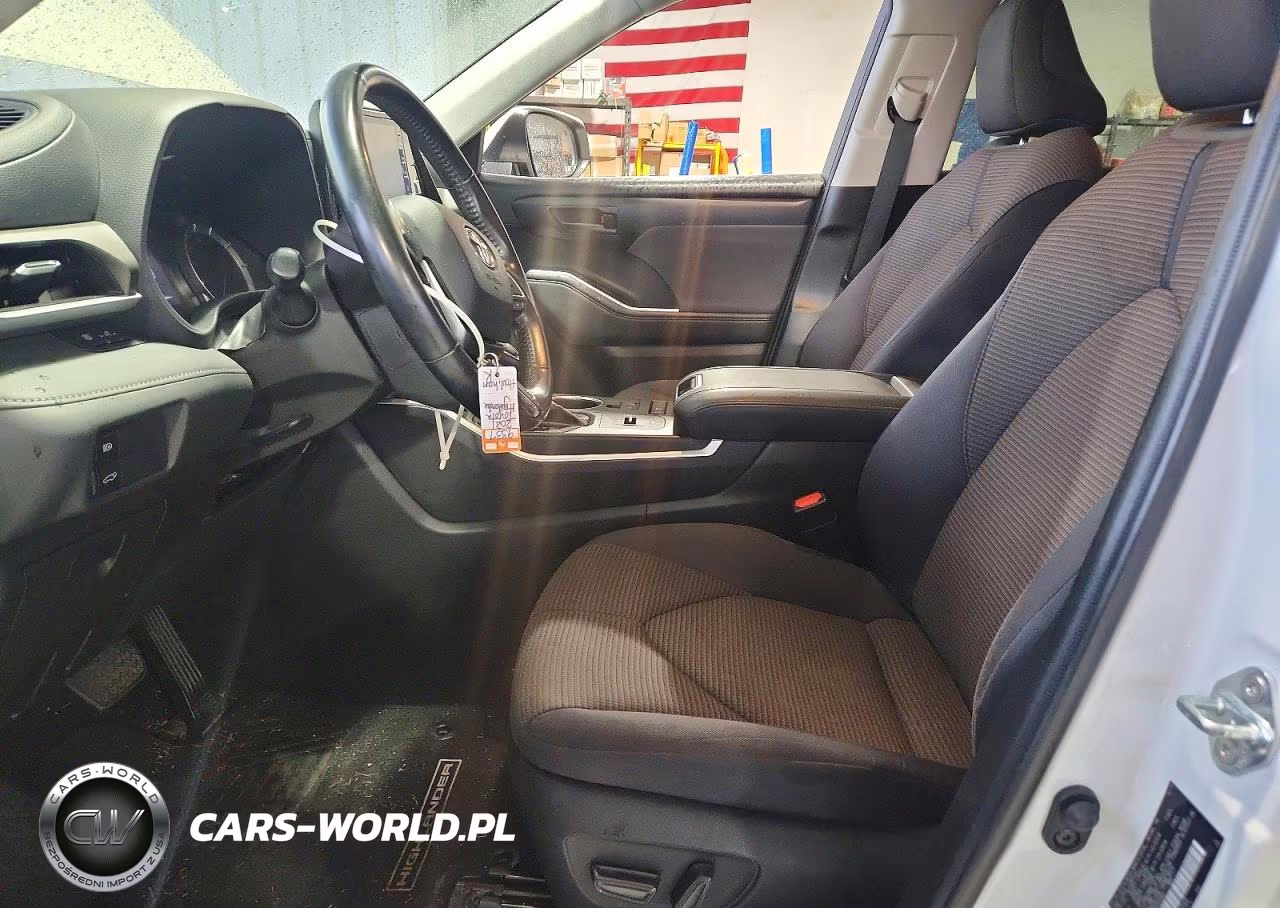2021 Toyota Highlander Hybrid Le VIN:5TDZARAH2MS504663 - 7