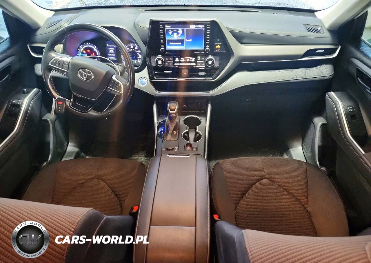 2021 Toyota Highlander Hybrid Le VIN:5TDZARAH2MS504663 - 8
