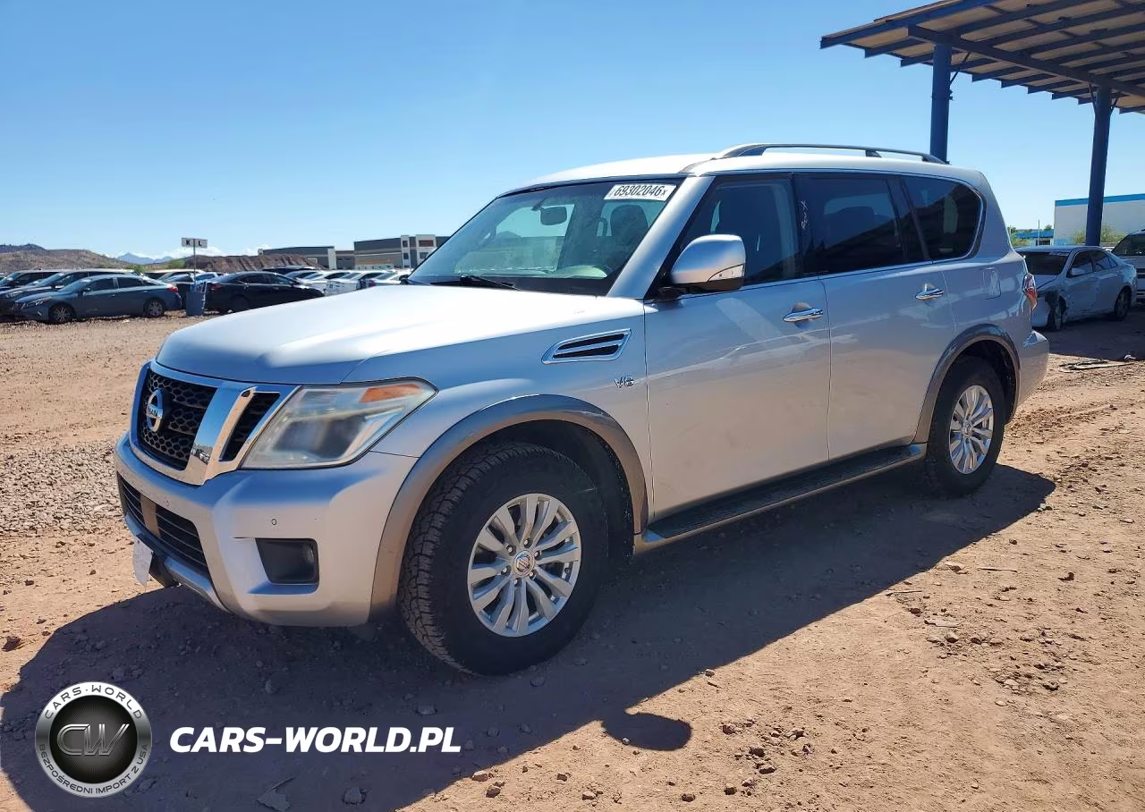 2017 Nissan Armada Sv VIN:JN8AY2ND3H9003796 - 1