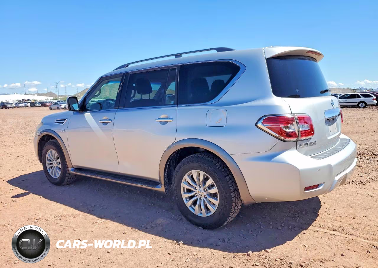 2017 Nissan Armada Sv VIN:JN8AY2ND3H9003796 - 2
