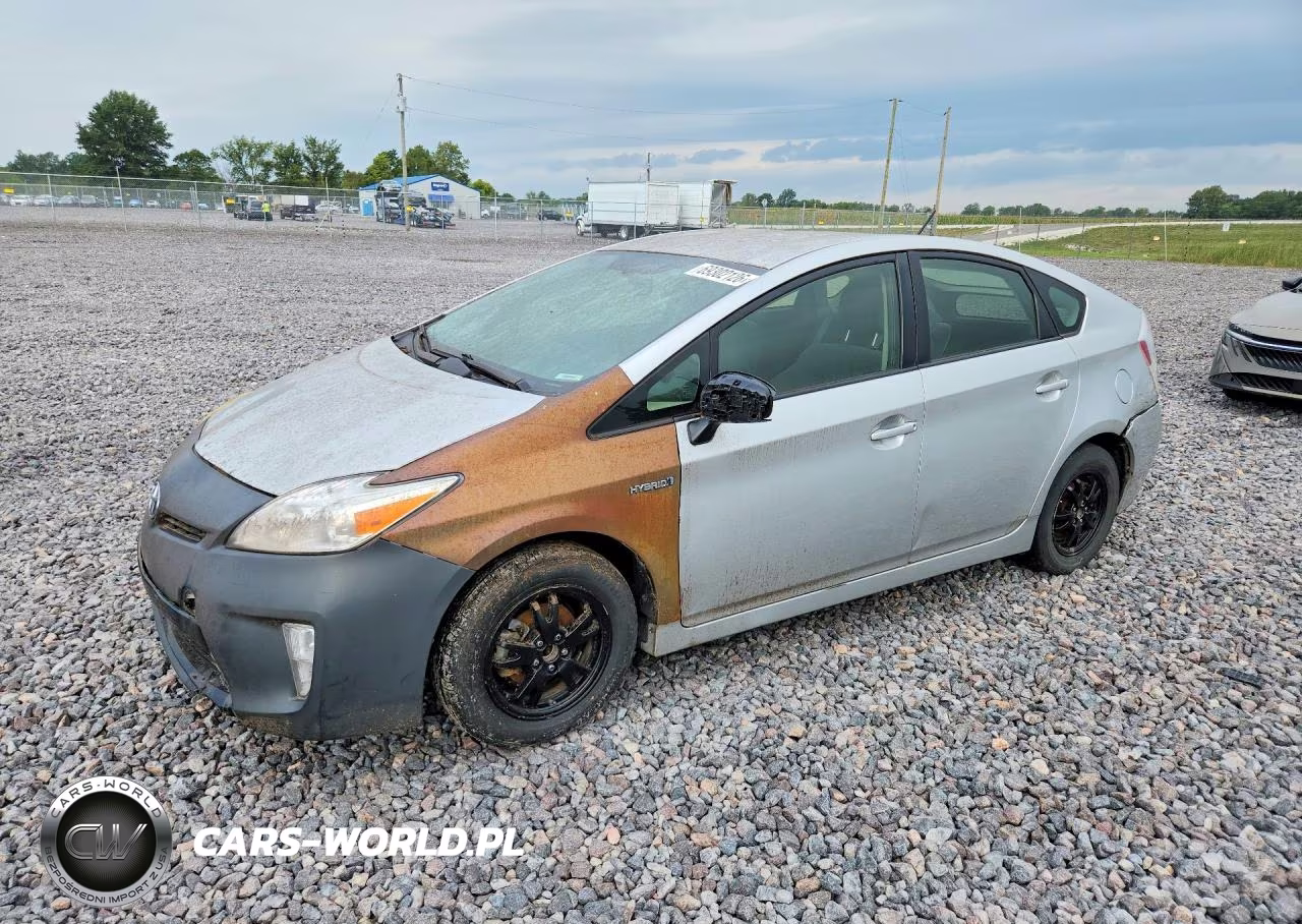 2012 Toyota Prius Two VIN:JTDKN3DUXC5476109 - 1