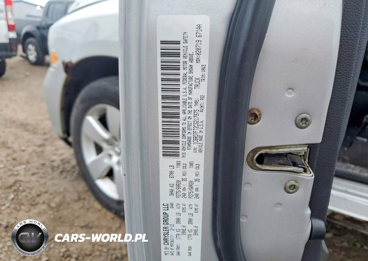 2012 Dodge Ram 1500 St VIN:1C6RD7FT2CS217975 - 12