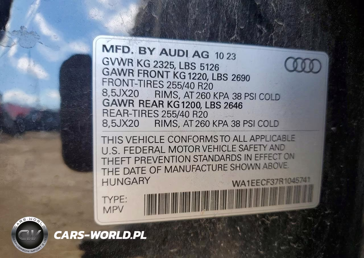 2024 Audi Q3 Premium Plus S Line 45 VIN:WA1EECF37R1045741 - 13