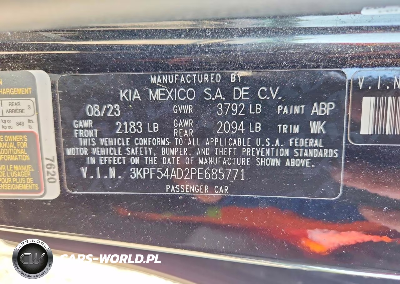 2023 Kia Forte Gt Line VIN:3KPF54AD2PE685771 - 13