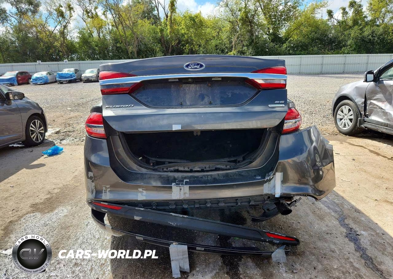 2017 Ford Fusion Se VIN:3FA6P0HD6HR129648 - 6